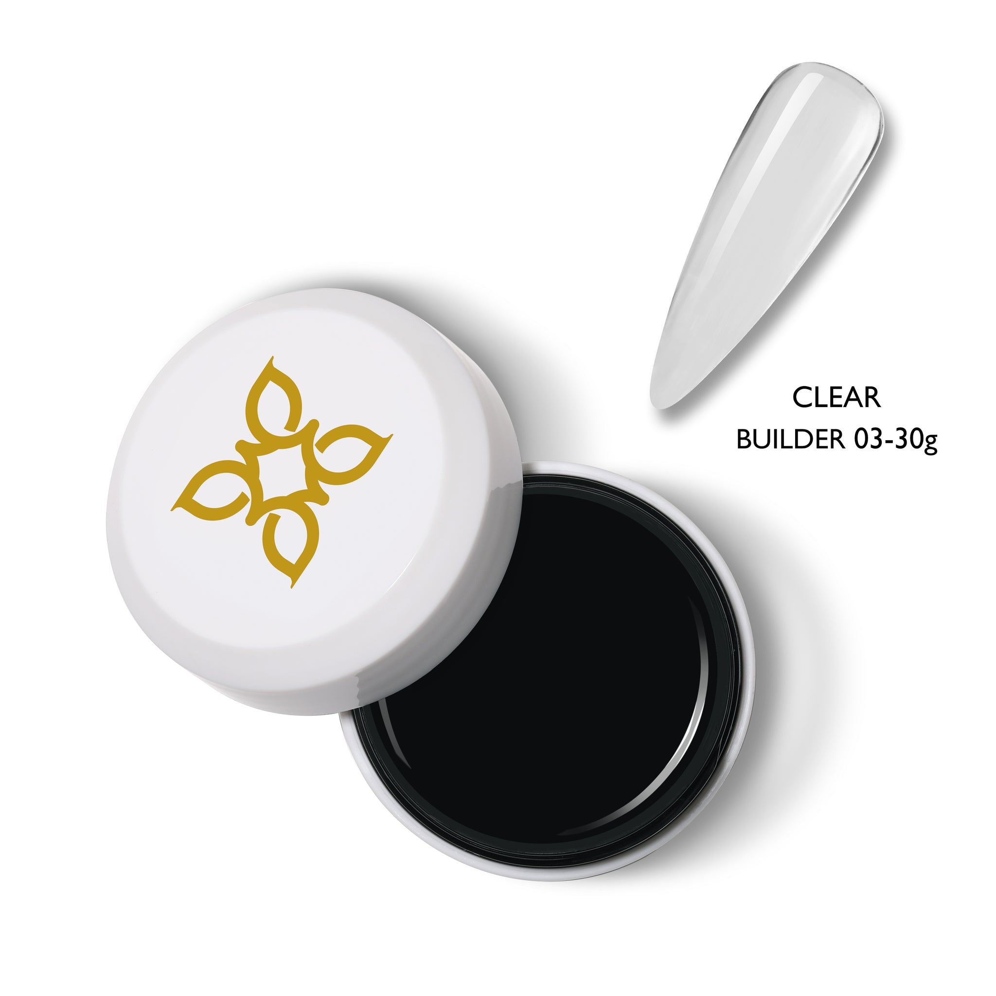 Outlet Nails Aufbaugel Clear – Dickviskos, Für UV/LED-Lampen, 30ml