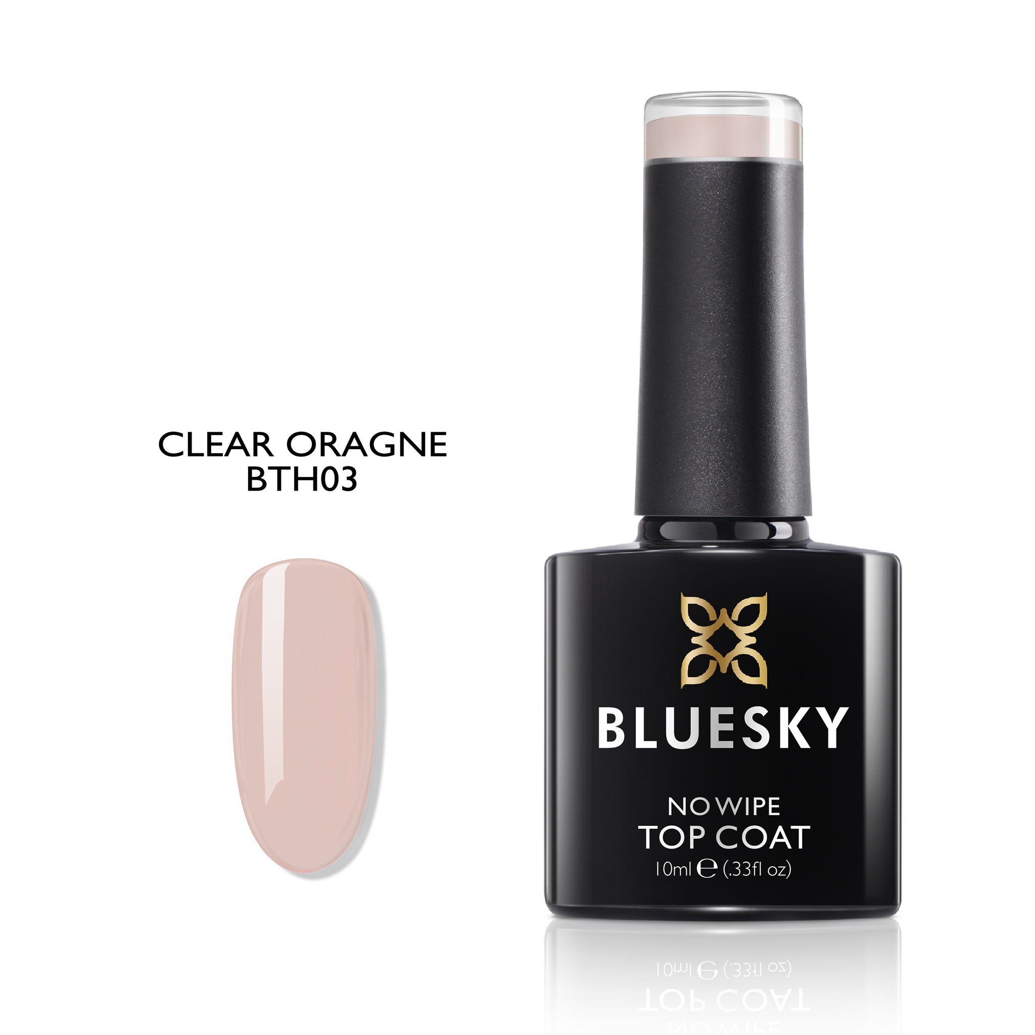 No Wipe Top Bluesky Top And Base Coat Basics No Wipe Matte Top Coat