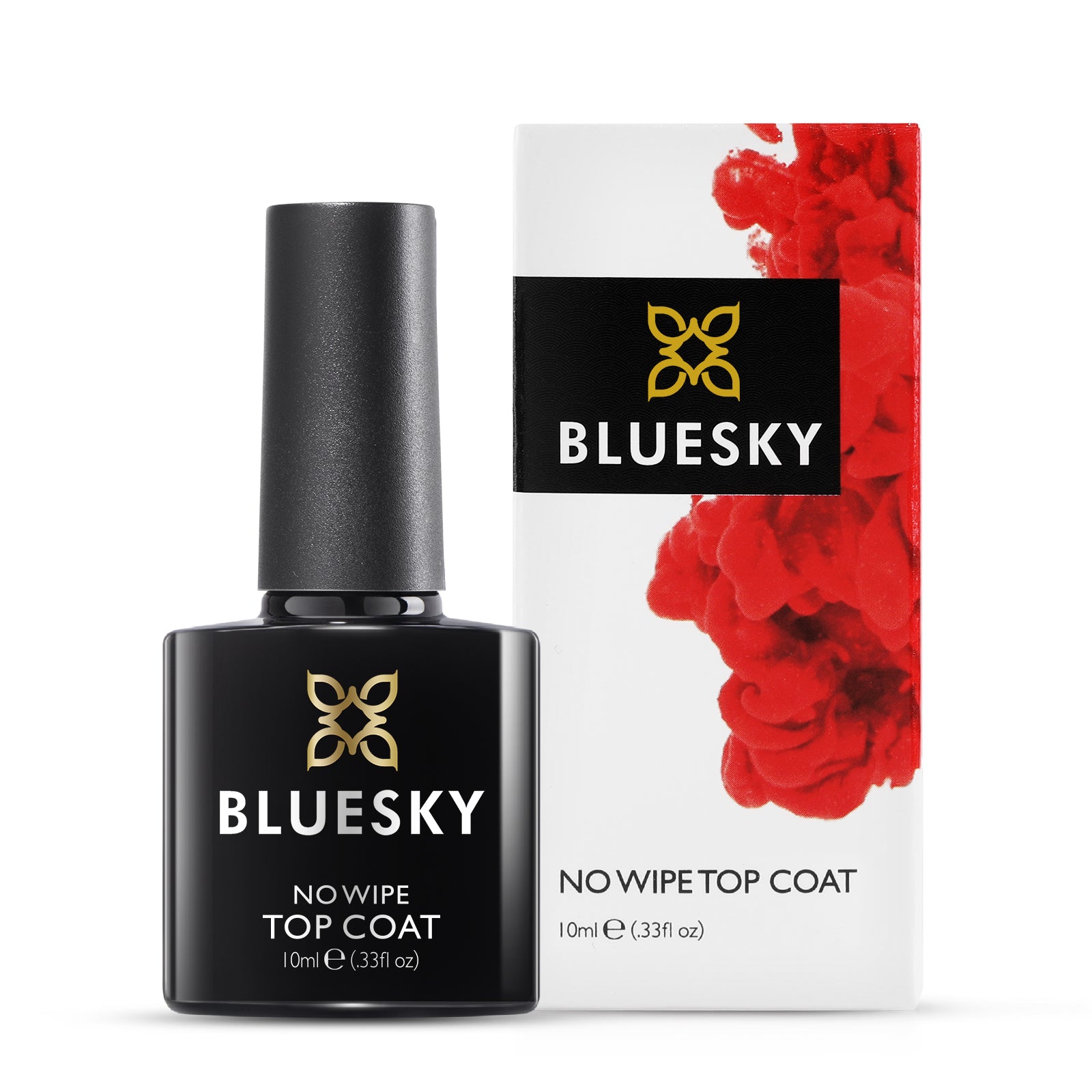 No Wipe Top Coat, 10ml – BLUESKYNAILS